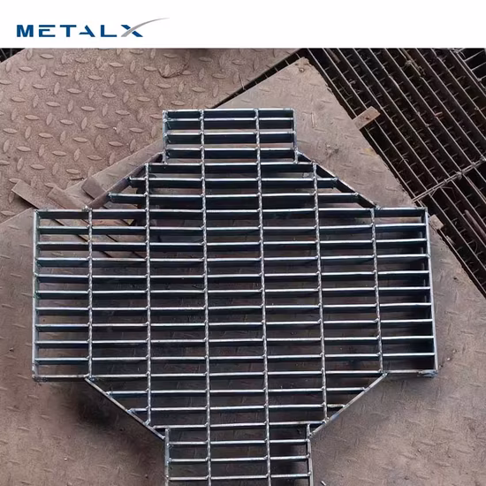 Fornecimento de fábrica OEM/ODM 30X5mm Grade de aço serrilhada Dobrável Campfire Grill Pesado Aço Inoxidável/Galvanizado Preço de grade para barra
