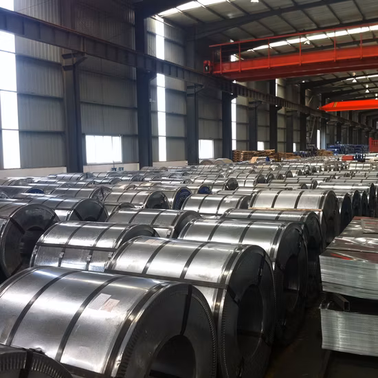 Lantejoula regular Dx51d Z275 revestido de zinco chapa de aço galvanizada Gi